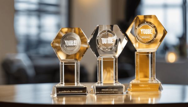 Award YouTube personnalisé : créez un design unique pour chaque créateur
