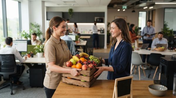 Top 5 conseils pour réussir la livraison de fruits au bureau
